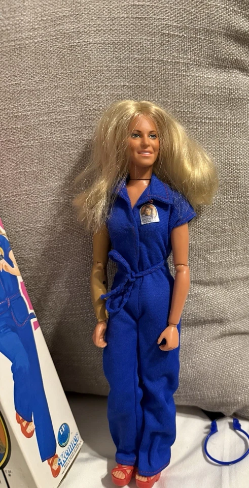 Figura de acción Kenner Bionic Woman Jaime Sommers 1974 completa en caja Foto 2 de 4