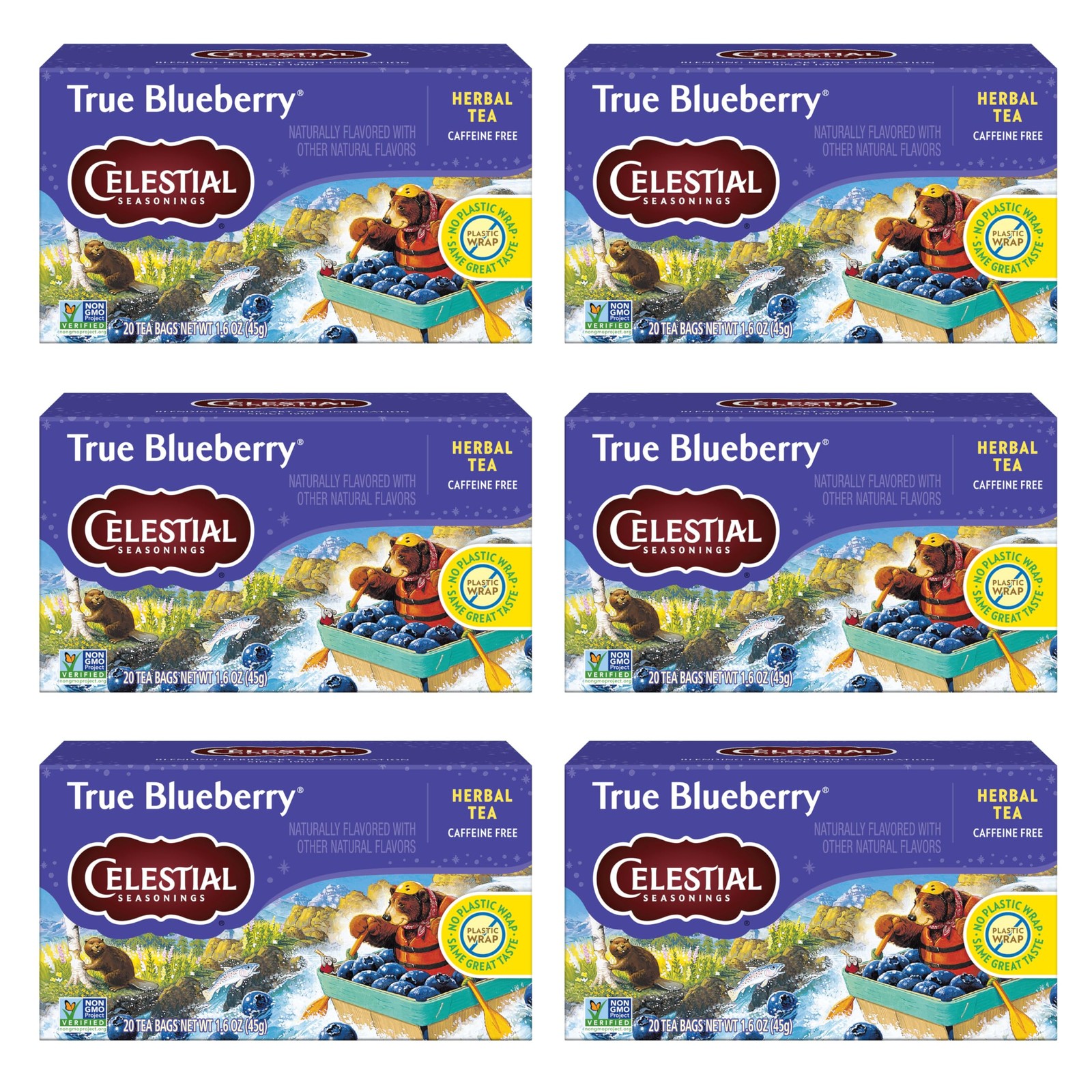 Bags, Caffeine Free, 20 Bags B...