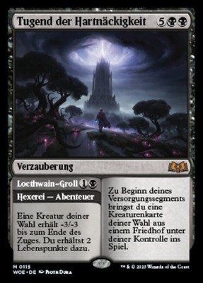 Tugend der Hartnäckigkeit / Virtue Persistence  - WILDS ELDRAINE - deutsch (exc)