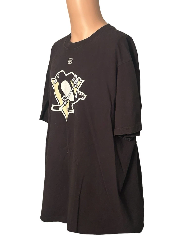 Camiseta negra para hombre Pittsburgh Penguins Max Talbot #25 2XL Reebok NHL Foto 4 de 4