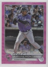 2022 Topps Chrome Update Pink Wave Refractor Elehuris Montero #USC24 mp7