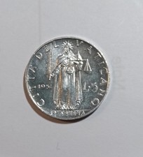 Città del Vaticano 5 lire, 1951  Papa Pio XII   km 51
