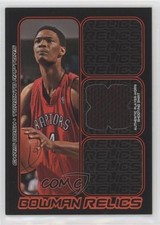 2006-07 Bowman Draft Picks & Stars Bowman Relics Chris Bosh #BR-CB HOF 0ex8