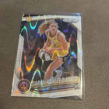 2025 Panini Prizm WNBA - Sarah Ashlee Barker #31 White Seismic Prizm (RC)