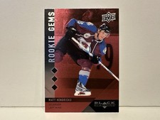 2009-10 Upper Deck Black Diamond Ruby /100 Matt Hendricks #180 Rookie RC Hockey!