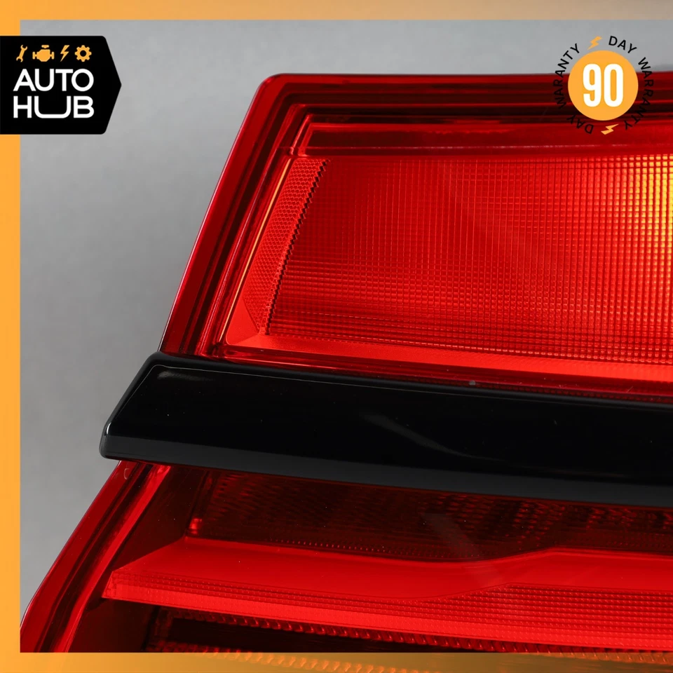 16-19 BMW G12 740Li 750i Rear Right Outer Light Lamp LED w/ Molding OEM 96k - Image 4 of 4