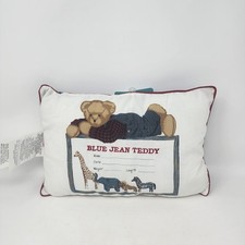 Spring Made Billy Jean Teddy Birthgram Pillow Nursery