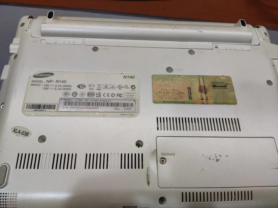 Samsung NP 140 CON BATTERIA FUNZIONANTE  - Immagine 3 di 3