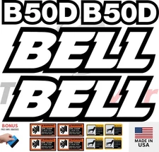 Fits Bell B50D Decal Kit Articulated Dump Truck - 3M VINYL- FREE SHIPPING