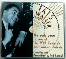 Fats Waller The Complete Recorded Works Volume 1 CD 4-Disc Set Jazz