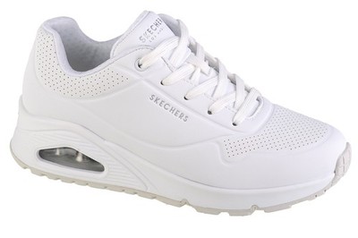 Sneaker Damen, Skechers Uno-Stand on Air, Weiß