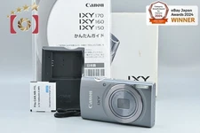 Canon IXY 160 Silver 20.0 MP Digital Camera w/ Box [Near Mint]