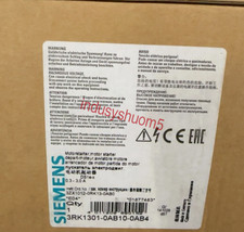 New In Box SIEMENS 3RK1301-0AB10-0AB4 Safety Relay