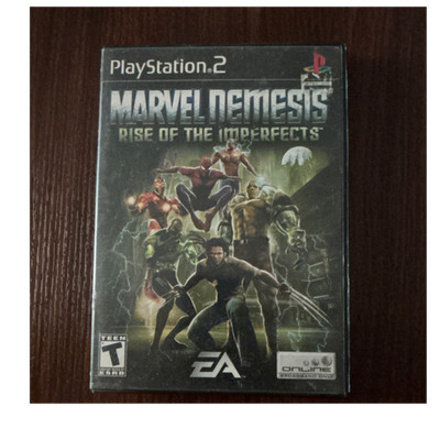 Marvel Nemesis Rise of the Imperfects PS2 Multiplayer Online Play NTSC T