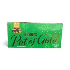2 Boxes Hersheys Pot Of Gold Caramel Collection Assorted 5.4oz-30 Pieces