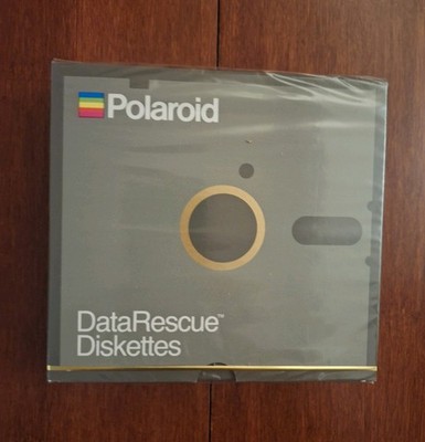 Polaroid Data Diskettes Floppy Disk 5 1/4'' 2S/HD IBM-AT NEW IN BOX SEALED