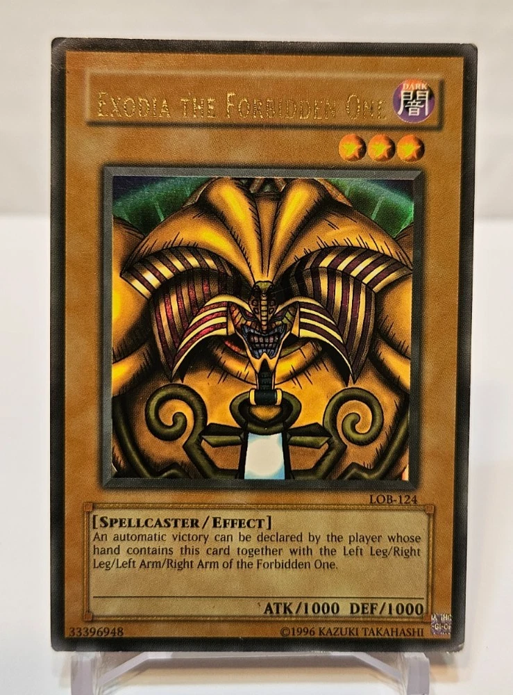 Exodia the Forbidden One LOB-124 The Legend of Blue Eyes White