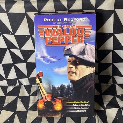 THE GREAT WALDO PEPPER (vhs) Robert Redford, Bo Svenson, Margot Kidder