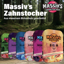 Massiv s Zahnstocher mit Geschmack | Aromatis...