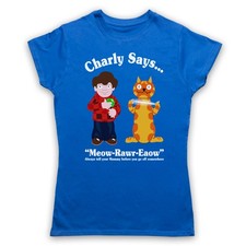 Charly 70s Retro Public Information Says Adults T-Shirt All Sizes Colours