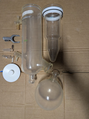 Buchi 40642 Glass Assembly C (PLG) for Rotavap R-2XX, 300, 100 Rotary Evaporator