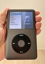Apple iPod classic 7th Generation 160GB MC297J/A Black New Battery #243
