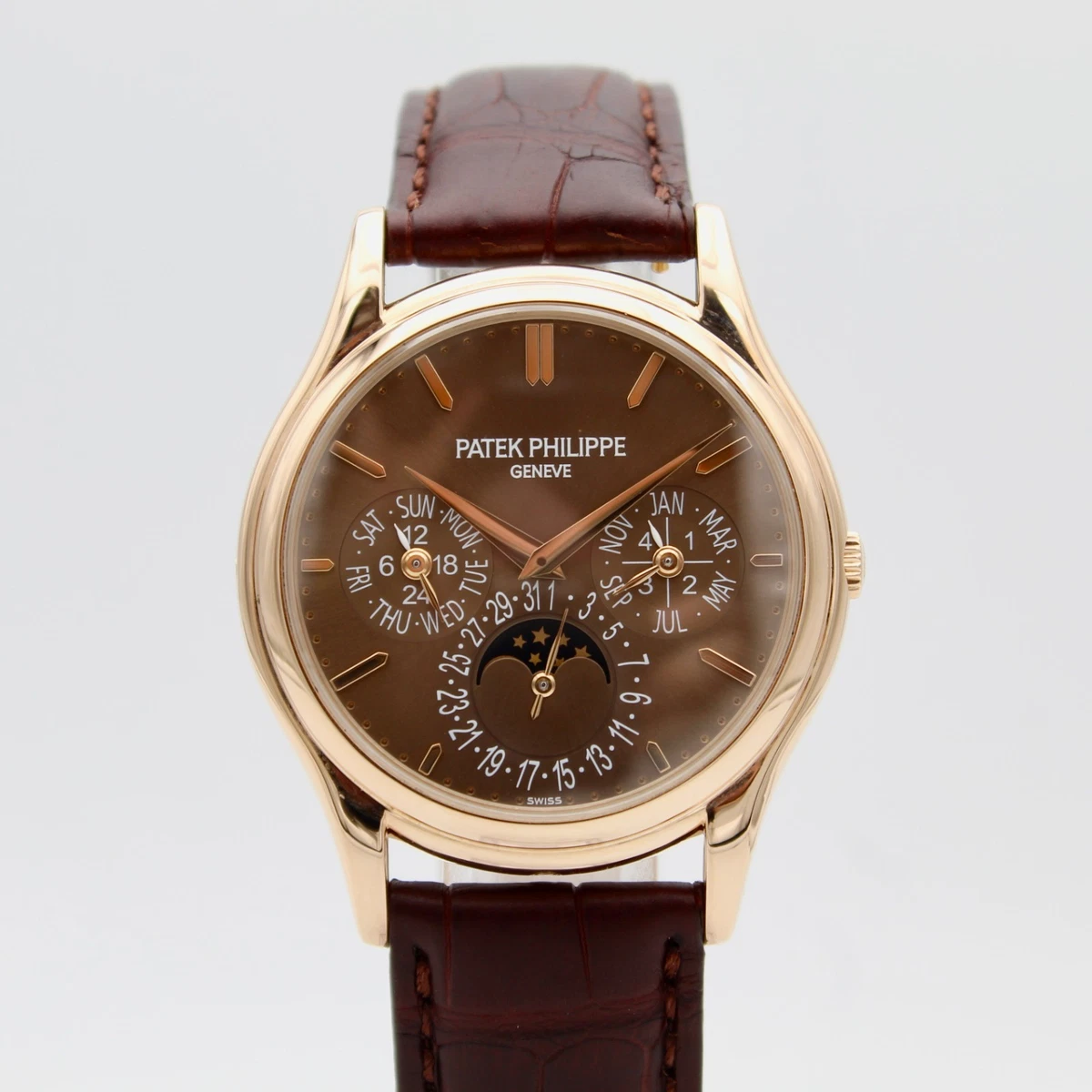 [3033] Calendario perpetuo Patek Philippe 37 mm - 5140R oro rosa calendario perpetuo