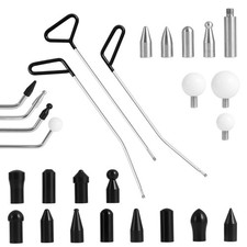 Paintless Dent Repair Tools 6 Pieces Of Dent Removal Rods With Awl Head Paintless Dent Repair Tools 6 Pieces Of Dent Removal Rods With Awl Head