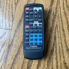Genuine Canon WL-D77 Remote Control for Mv500/Mv 500i Camcorder with batteries