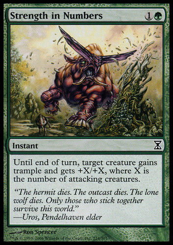 Strength in Numbers LP, English MTG Time Spiral - Picture 1 of 1