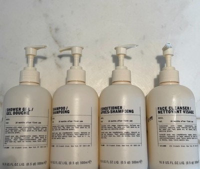 Le Labo Basil Shampoo, Conditioner, Shower Gel, Face Cleanser 16.9 OZ HUGE