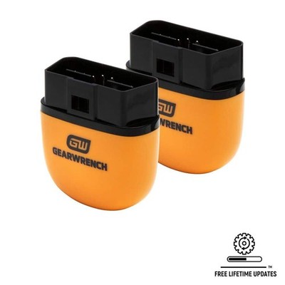 GEARWRENCH OBD2 Bluetooth Diagnostic Tester with GWSCAN App Updates (2-Pack)