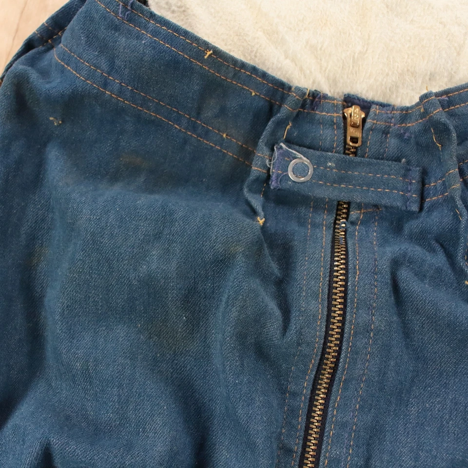 Mochila bandolera portabebés de mezclilla SNUGLI de colección años 70 80 hecha en Estados Unidos hippy boho Foto 2 de 4