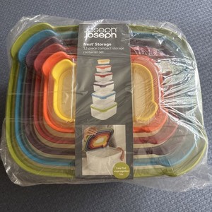 Joseph Joseph Nest Storage 12 Piece Food Container Kitchen Set BPA Free New