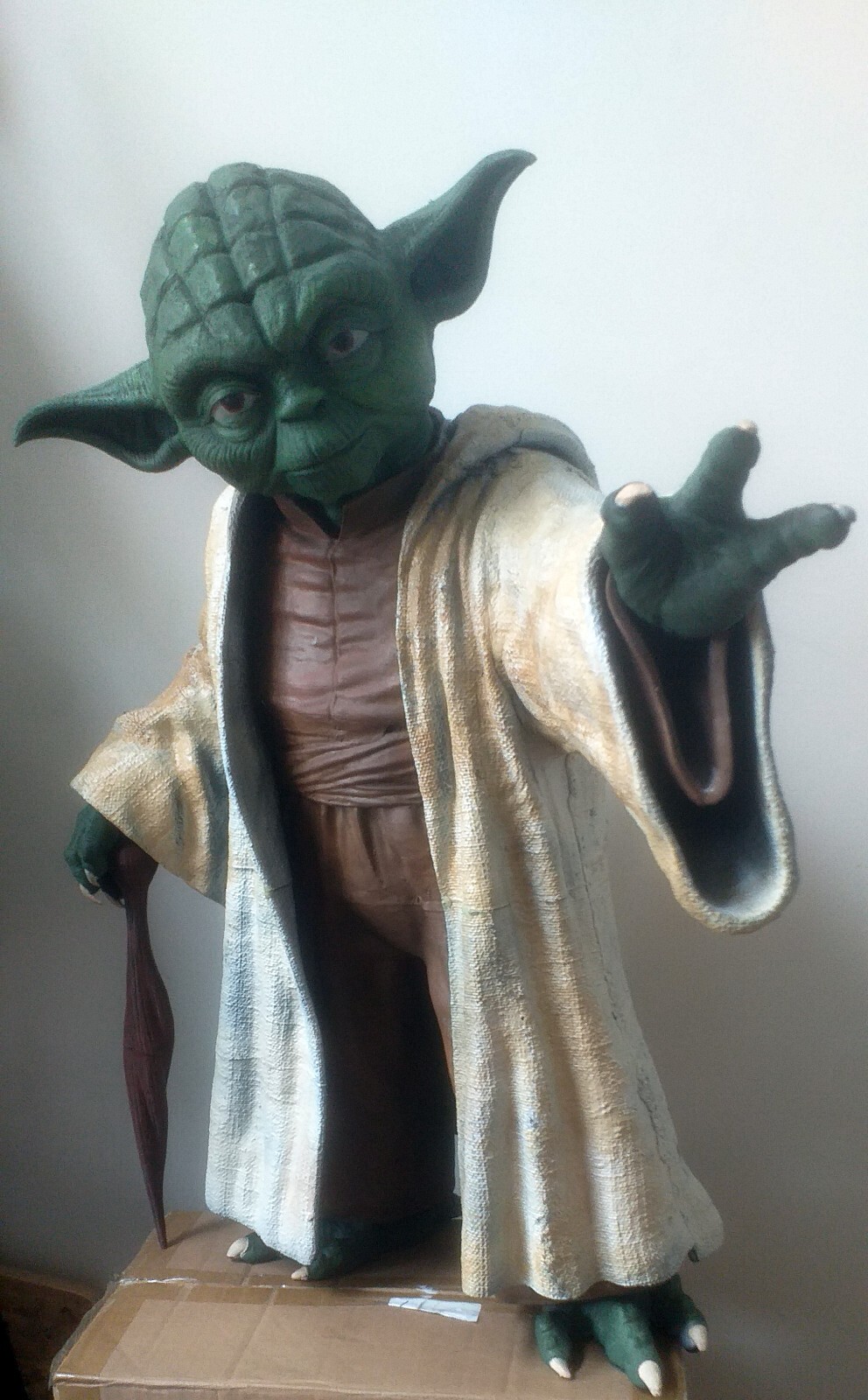 life sized yoda eBay