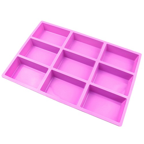 Mini Loaf Pan Bread Baking Tray Cheese Cake Silicone Mold Rectangle Soap Mould - Picture 5 of 14