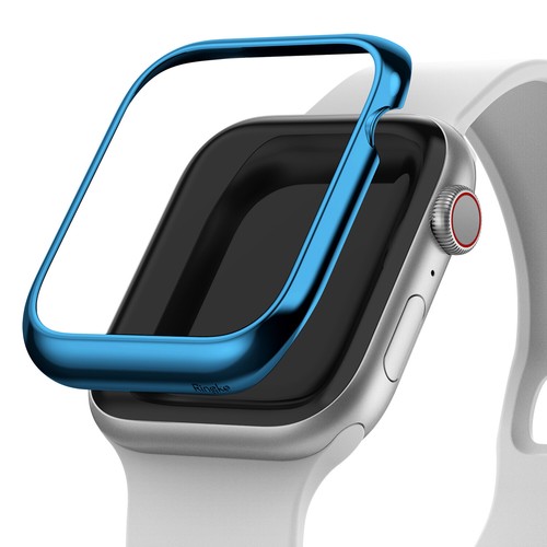 Pour Apple Watch Series 6/5/4/Se étui 40 mm, 44 mm housse de style lunette annulaire - Photo 195 sur 306
