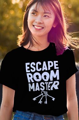 Escape Room Master T-Shirt, Puzzle Solver Geschenk, Brainteaser Gamer Tee