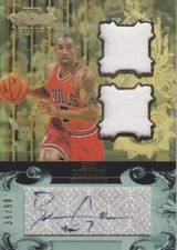 BEN GORDON 2007-08 TOPPS ECHELON JERSEY AUTO /50