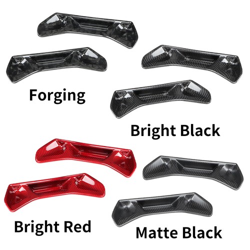 2pcs Real Dry Carbon Fiber Seat Inserts Cover Trim Fit For Supra MK5 A90 2019+ - Bild 8 von 8