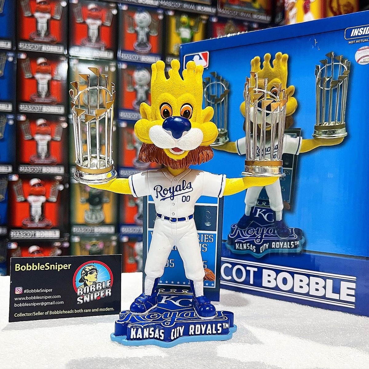 MLB - WBCグッツ SLUGGERRR Kansas City Royals World Series Champions 