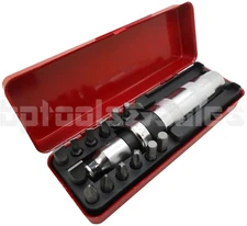 Heavy Duty 14Pcs 1/2" Drive Impact Driver Set Screw Remover Tightener Reversible