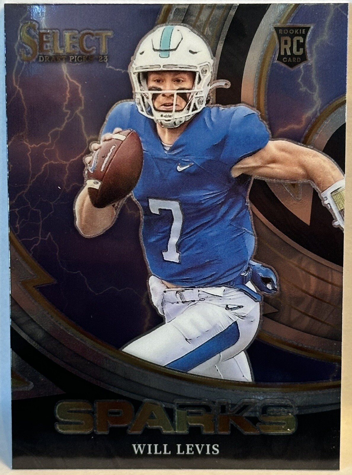 2023 Panini Select Draft Picks - Sparks Will Levis #SPR-WL Rookie RC