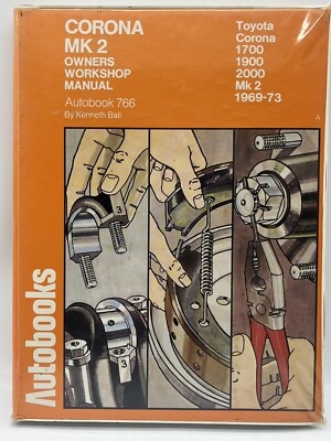 Toyota Corona MK2 Auto book 766 workshop owners manual Car Service