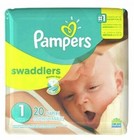 Pampers White 1 Size Baby Disposable Diapers