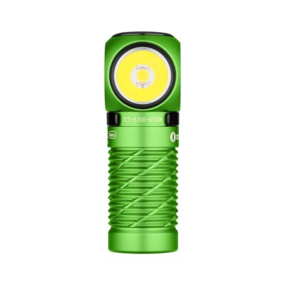 OLIGHT Perun 2 Mini ライムグリーン 昼光色CW Olight Perun 2 Mini Lime Green LED Rechargeable Headlamp