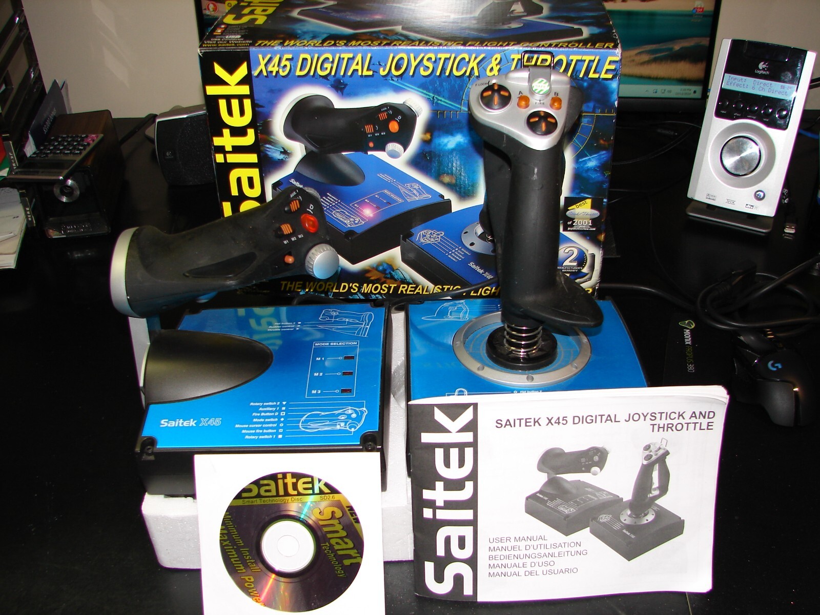 Saitek X45 Digital Joystick & Throttle