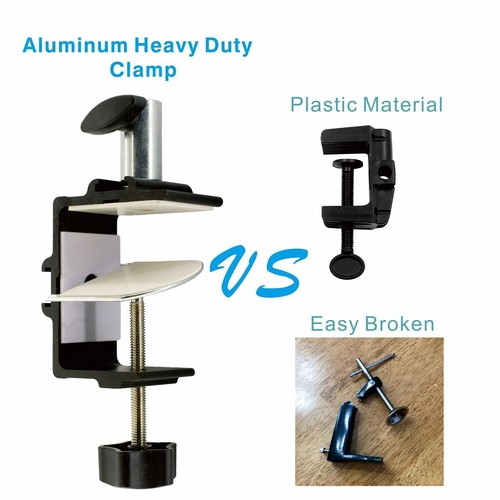 Heavy Duty Replacement Clamp for 1/2” Base Magnifying Lamp,Desk Lamp,Magnify ... - Picture 7 of 9