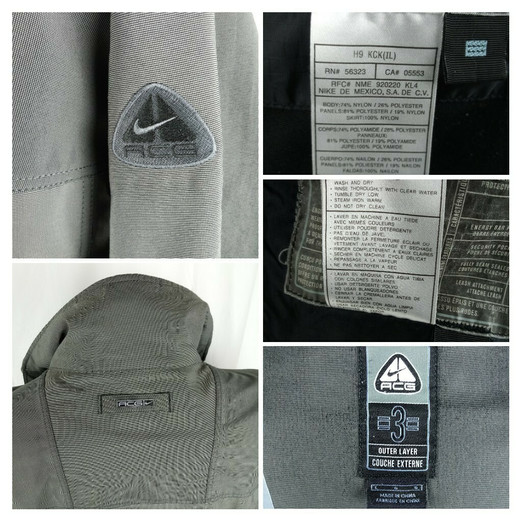 Nike ACG Clima-Fit Max Mens Parka Jacket Winter Coat 3 Layer Nike ACG Clima-Fit Max Mens Parka Jacket Winter Coat 3 Layer