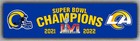 Custom Flag Football Team Memorable Flag 2x8ft 60x240cm Rams Champions Banner